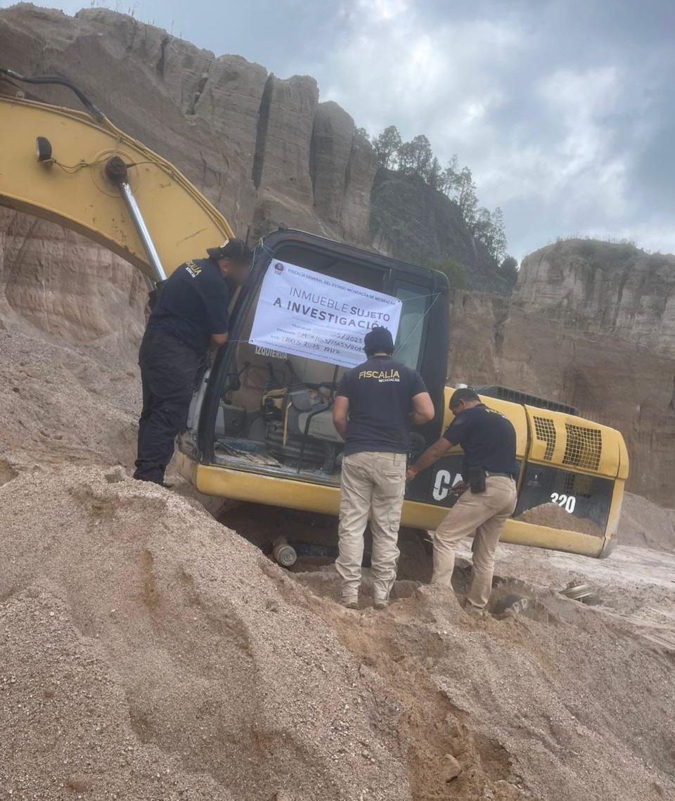 Por delitos contra el ambiente, Fiscalía General realiza tres cateos en Zinapécuaro
