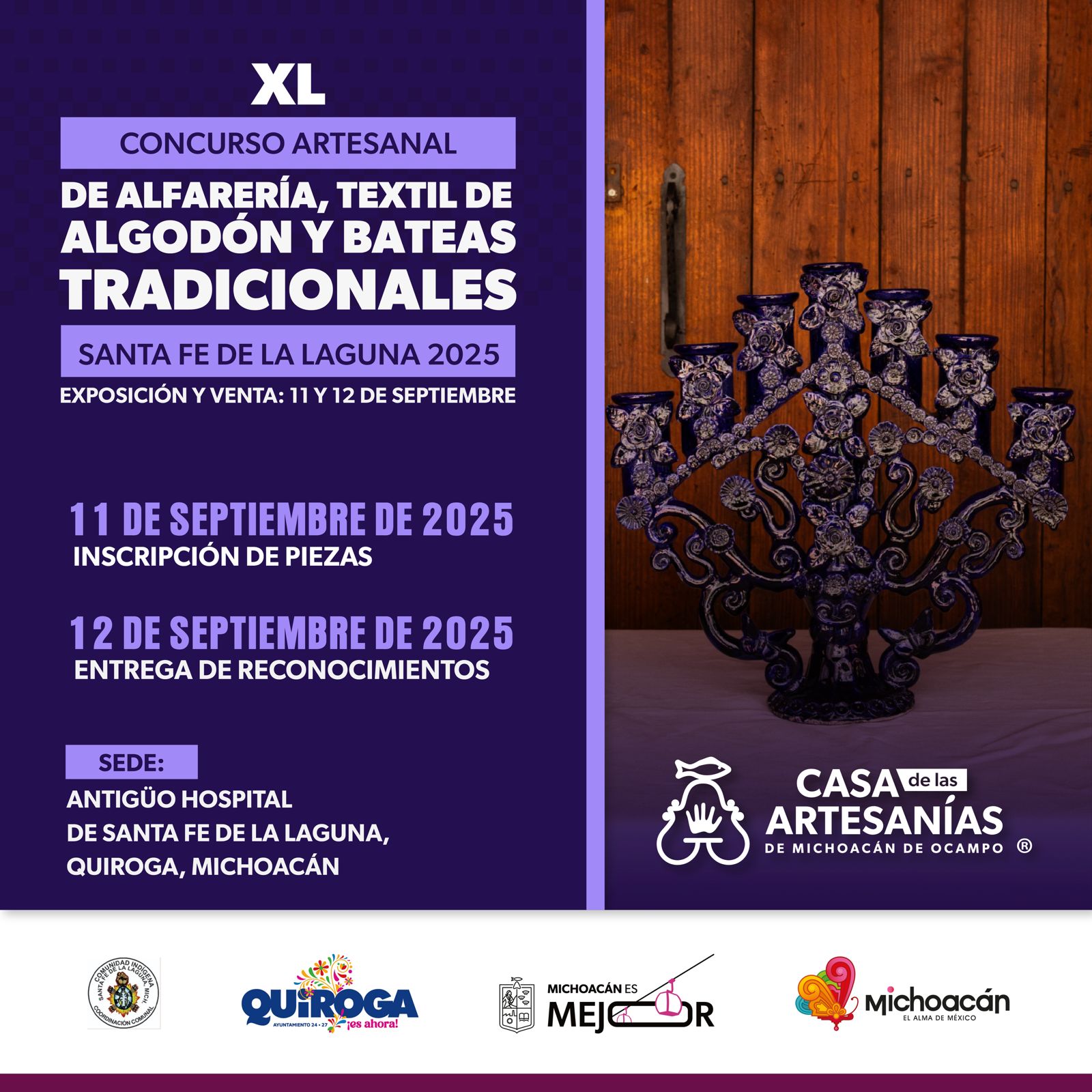 Conoce los 4 concursos artesanales que se llevarán a cabo en septiembre: Casart