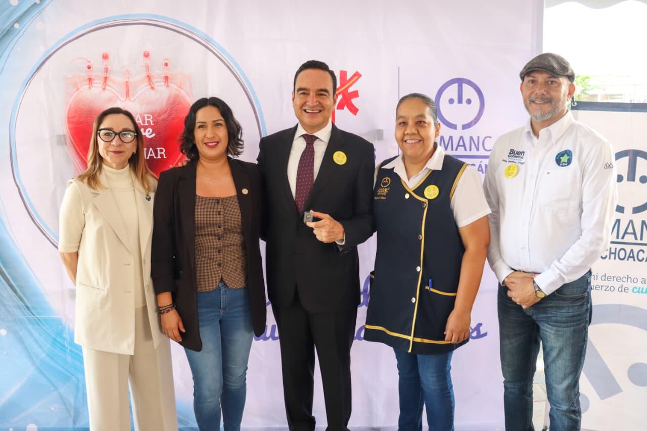 Cierra AMANC Mes Dorado con donación de sangre en Zamora