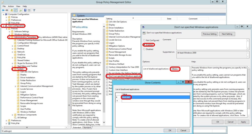 SOLVED GPO To Block Software by File Name, Path, Hash or Certificate
