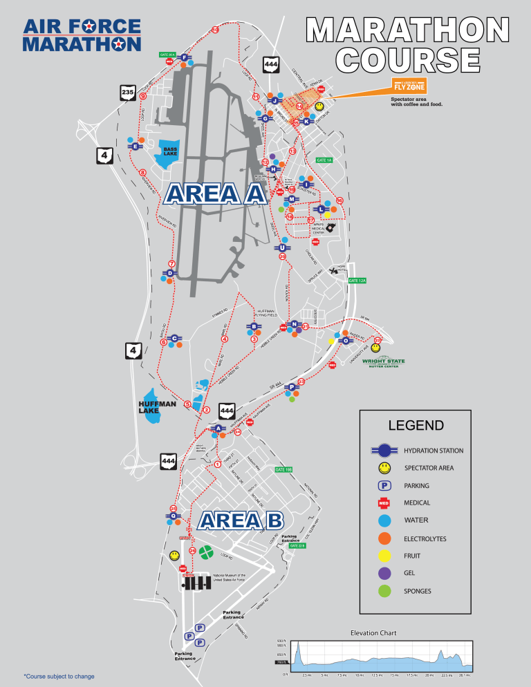 Course Maps Air Force Marathon Full Marathon Course Map 768x994 