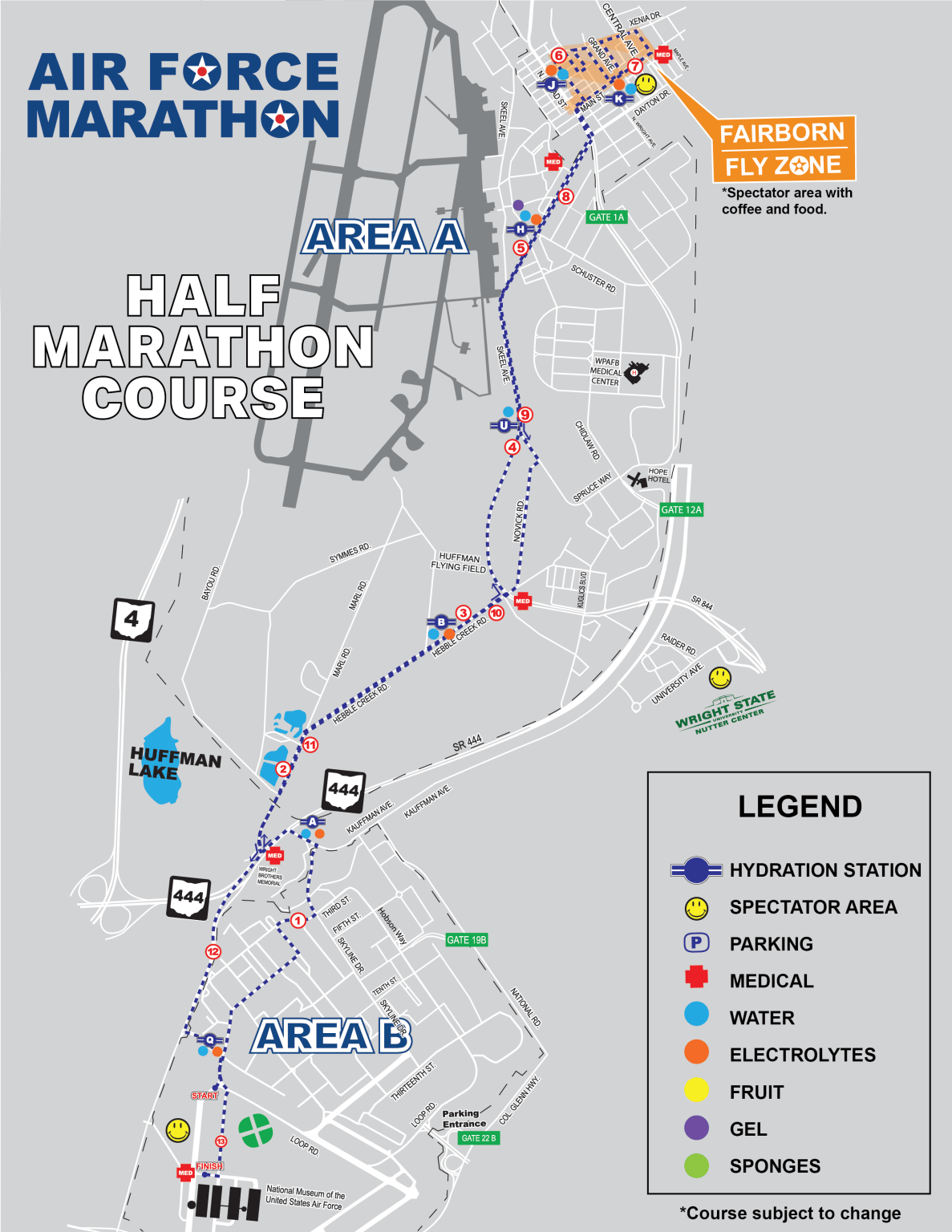 Course Maps Air Force Marathon Half Marathon Course Map 1187x1536 