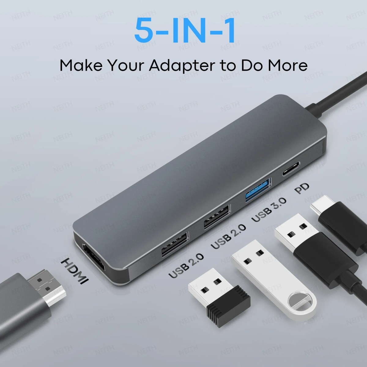 5 In 1 All Ports