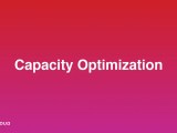 Capacity Optimization Us Cloud