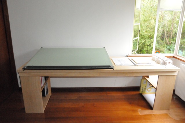 plywood office table