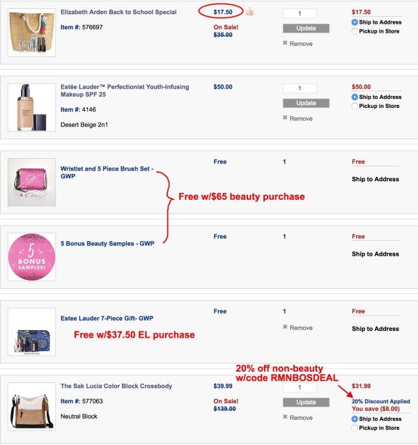 Boscov's: Free Wristlet & 5 Piece Mini Brush Set + 5 Bonus ...