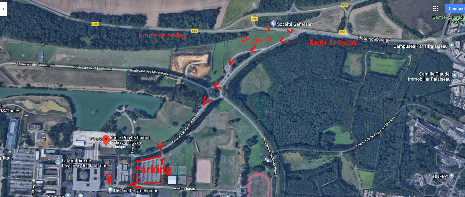 Parking Ecole Polytechnique Paris Saclay Palaiseau Reservation