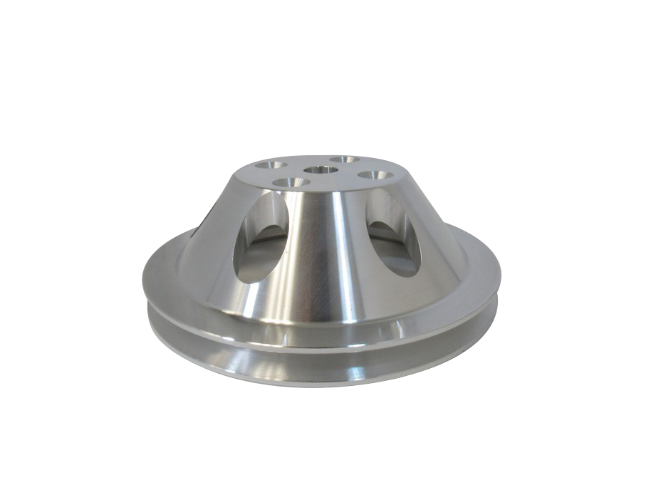 SBC Small Block Chevy Aluminum 2-Groove Long Water Pump Pulley Kit – 327, 350, 400 – Rodspeedracing