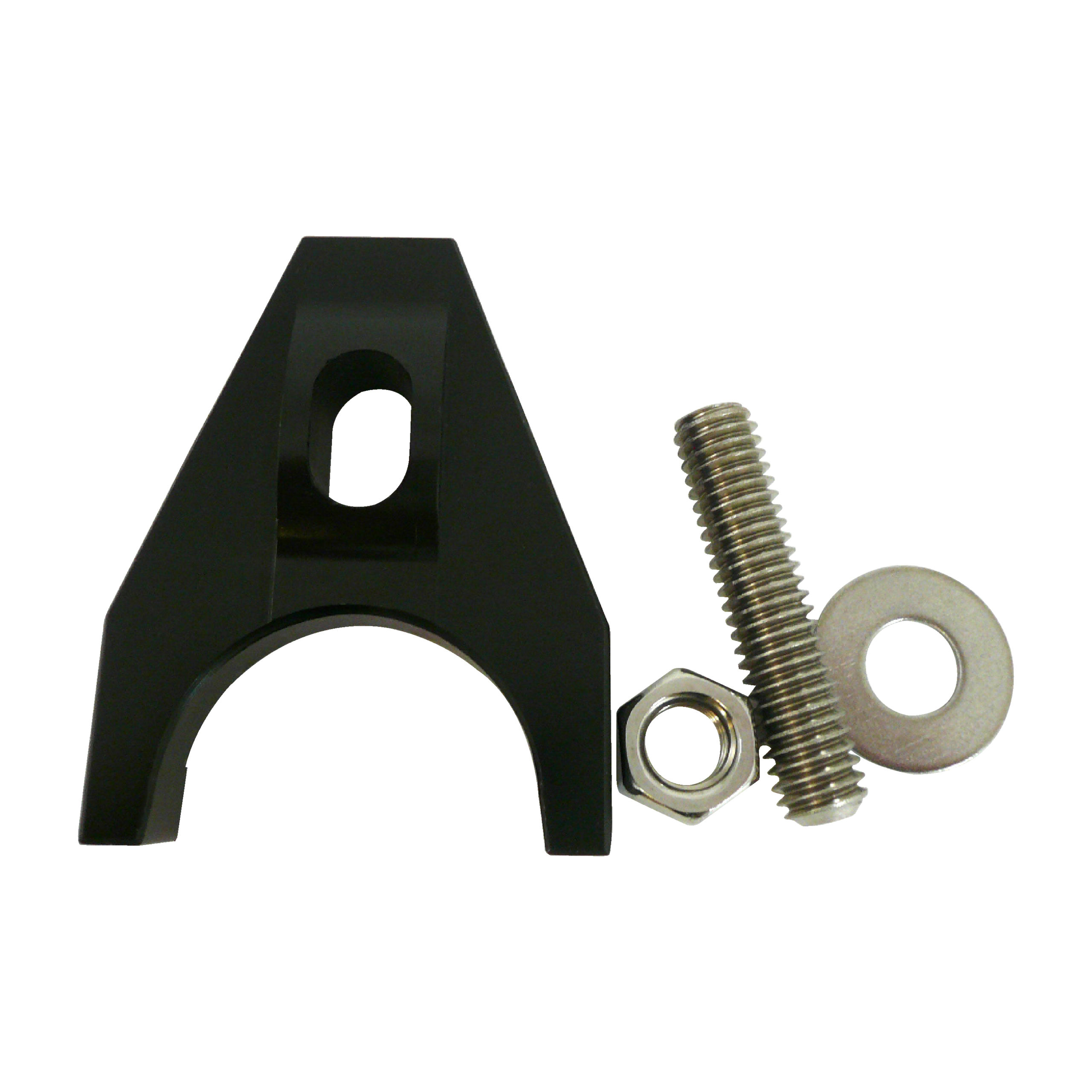thumbnail image 2 of Super Sunny Chrome Steel Distributor Clamp Hold Down – For SBC BBC HEI Engines 2 of 5