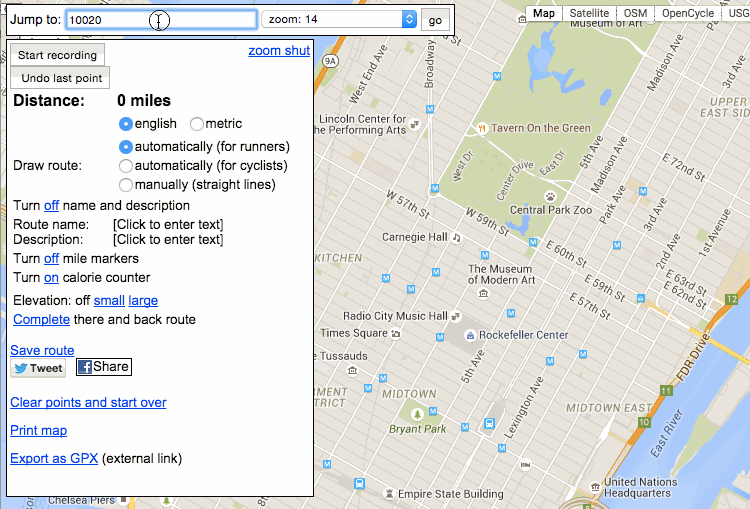 Gmap Pedometer For Activity Tracking 750DEMO.