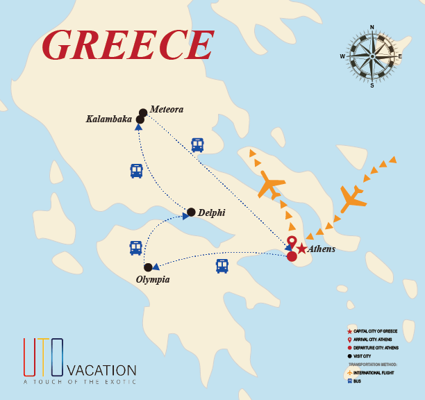 Explore athens holidays and discover the best time and places to visit. Ancient Greece 8 Days Usa Departure Ancient Greece 8 Days Usa Departure Utovacation Unbeatable Vacation Packages With Great Deals Since 2011