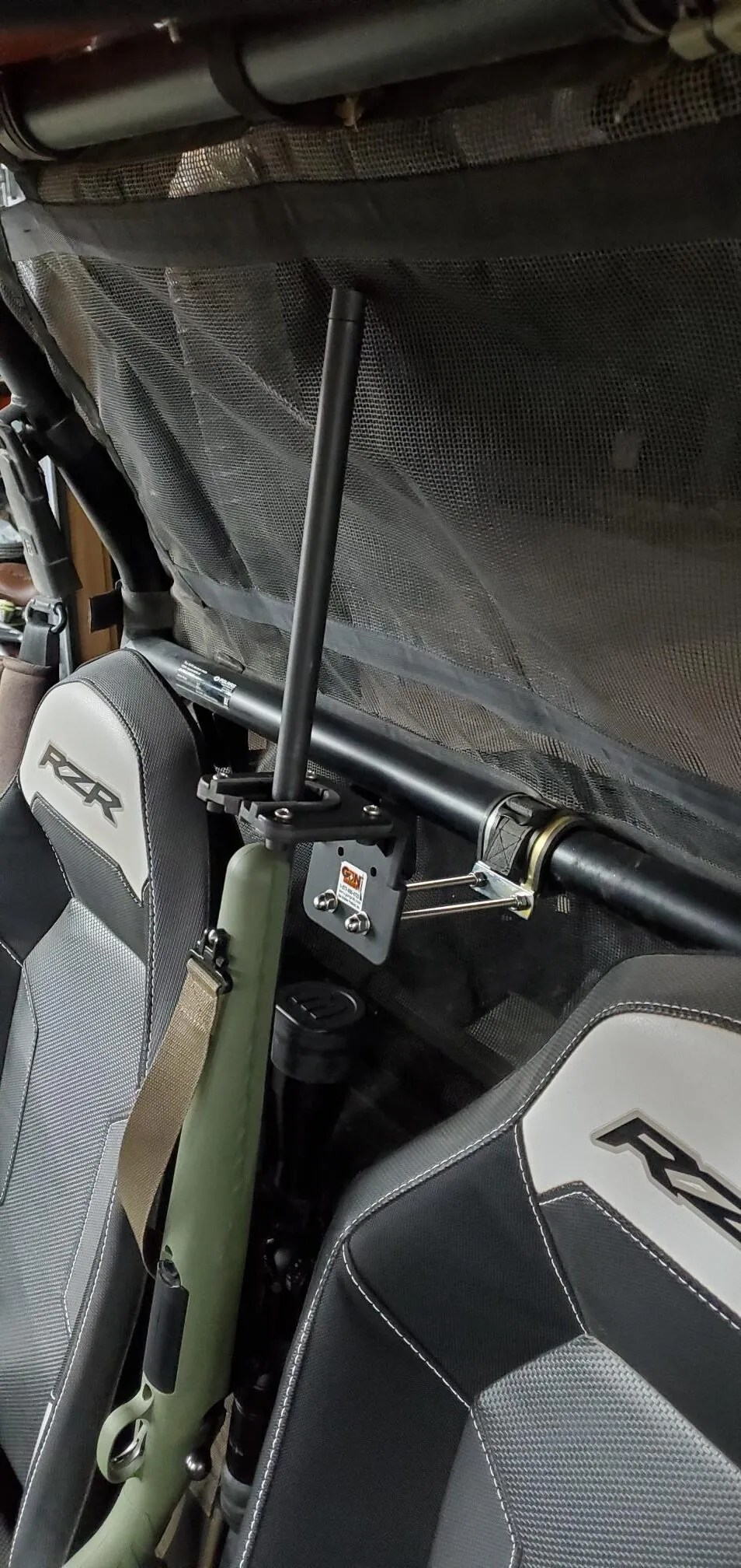 Polaris Razor RZR ATV UTV Side by SideGun Rack Custom Build