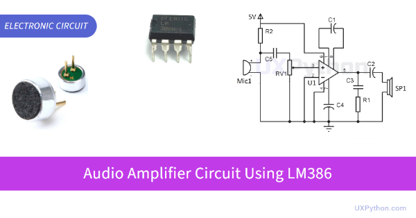 Simple 5v Audio Amplifier Circuit Using Ic Lm4876 Circuit Ideas For You - Geometric Images - Premium Ultra HD Collection