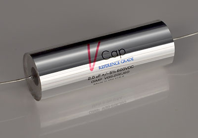 V Cap Oil Impregnated Metalized Polypropylene Audio Capacitors