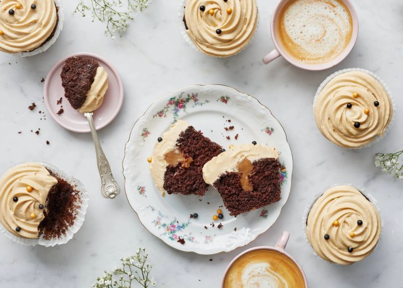 Mustikkamuffinit Valio - Geometric Patterns - Elegant High Resolution Collection