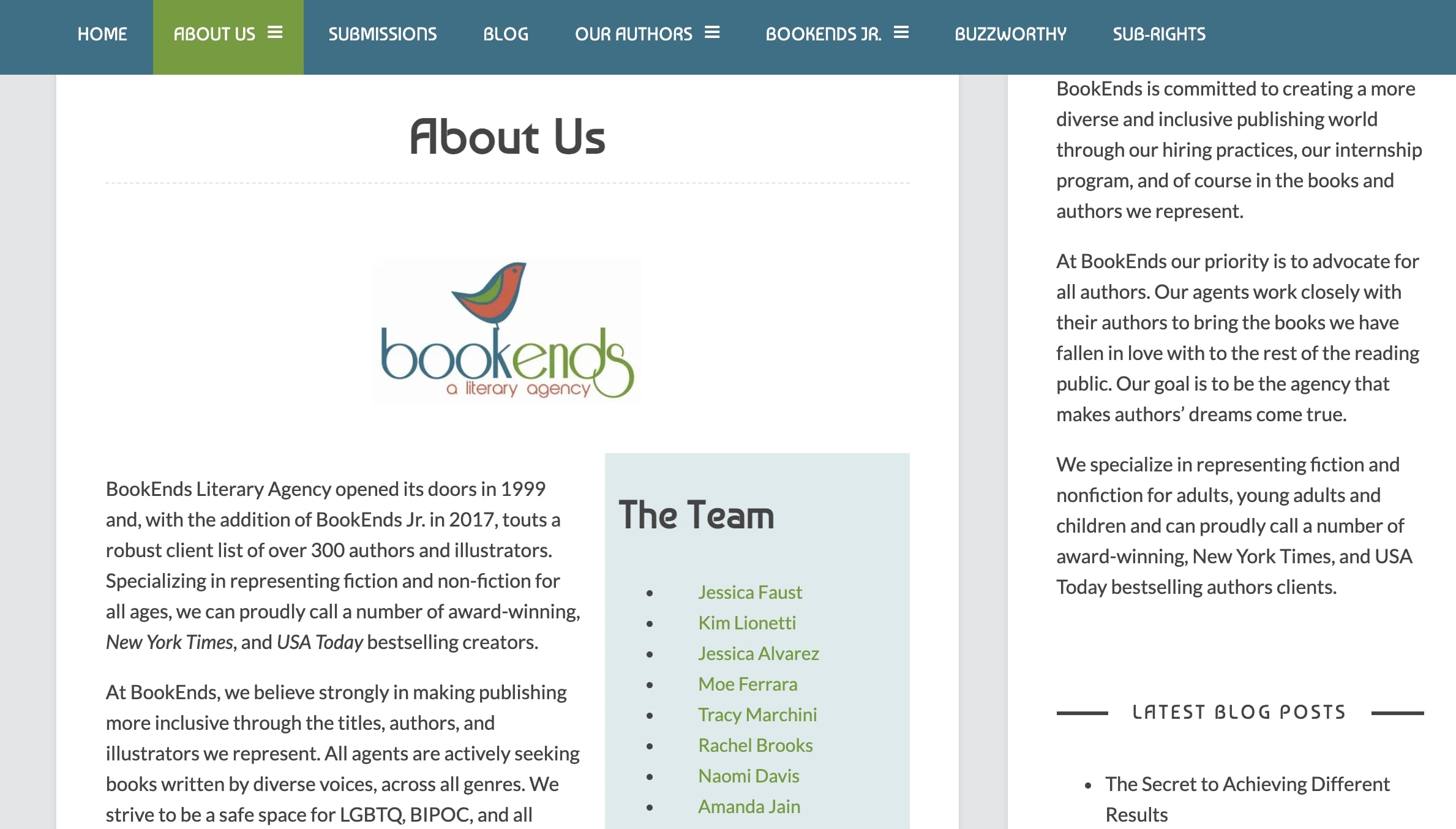 BookEnds Literary Agency