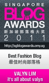 2011新加坡部落格大奖最佳时尚部落格