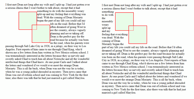 The css exclusions module — letting your content flow