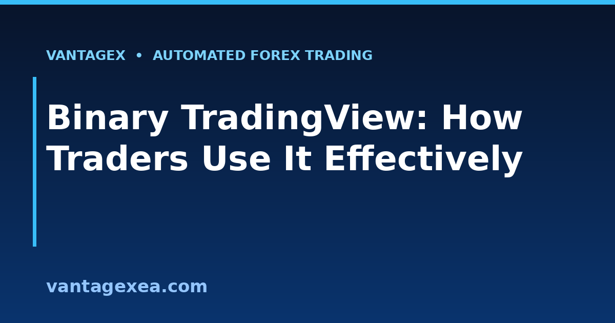 Binary TradingView: How Traders Use It Effectively