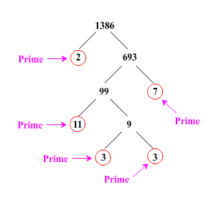 unique prime factorization