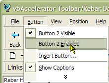 Vbaccelerator Vbaccelerator Toolbar And Coolmenu Control V3 5 - Creative Dark Image - 4K