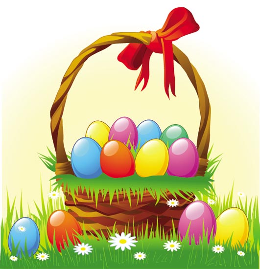 Easter Vector Patterns - Download Creative Light Background | 4K