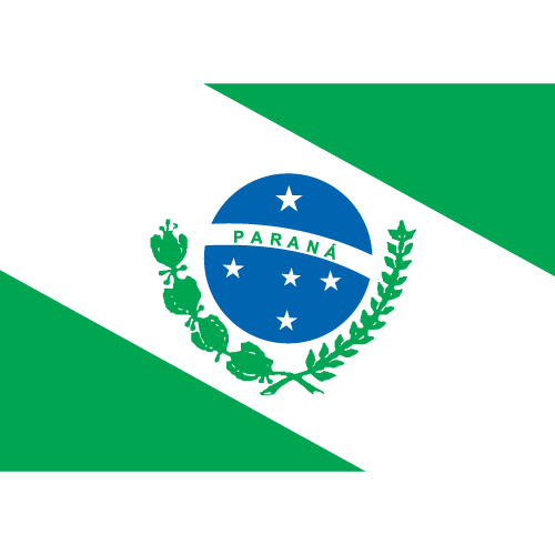 Bandera de Paraná vector