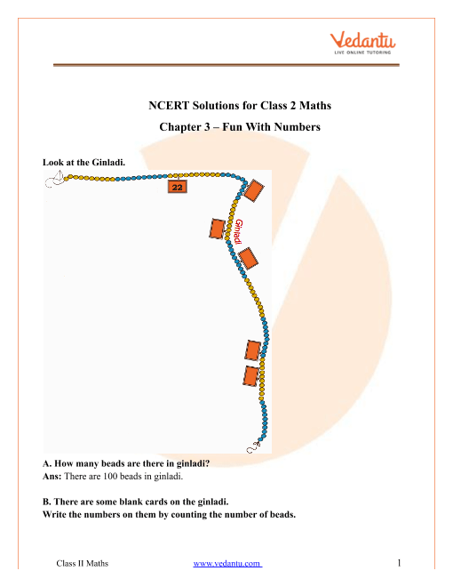 No matter how simple the math problem is, just seeing numbers and equations could send many people running for the hills. Ncert Solutions For Class 2 Maths Chapter 3 How Much Can You Carry Free Pdf