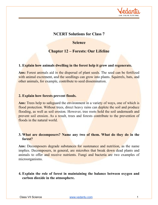 Ncert Solutions For Class 7 Science Chapter 17 Forests Our Lifeline You have remained in right site to begin getting this info.