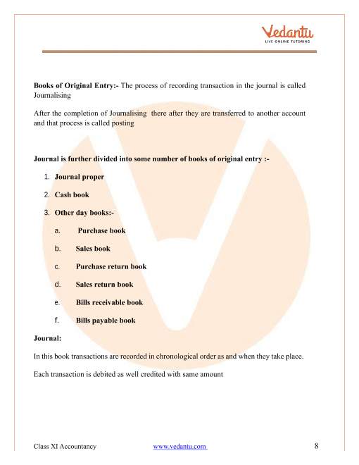 Ncert Solutions For Class 11 Accountancy Chapter 3 Recording Of Transcations 1 Chapter 14 365.