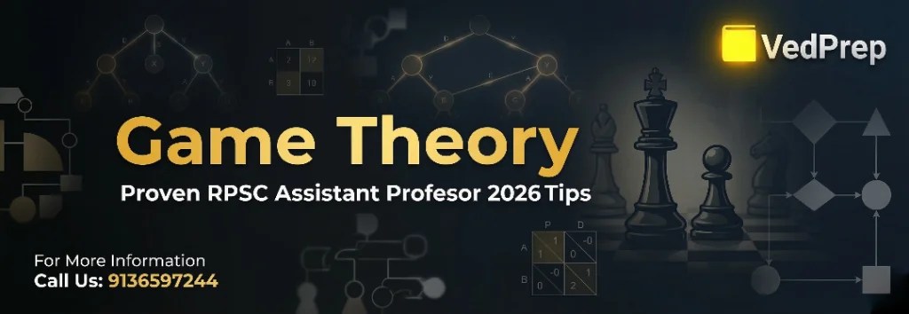Game Theory Proven RPSC Assistant Professor 2026 Tips Vedprep Main Exams Game Theory 1024x354 