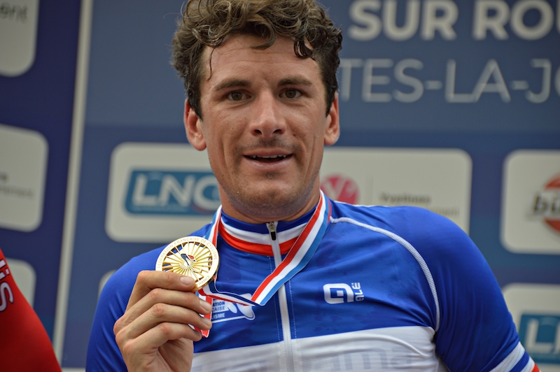 Rdv sur les routes sinueuses du jura les 30 et 31 mai 2020 ! Antony Roux Sacre Champion De France De Cyclisme Sur Route 2018 Velostory Net