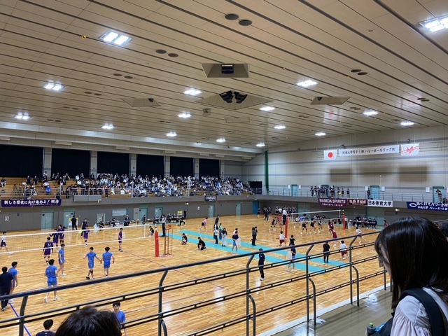 今回は大学バレー関東第一リーグ観戦