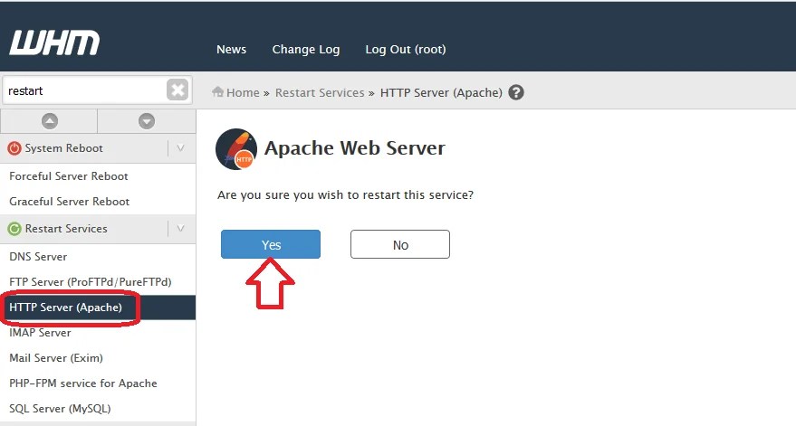 How To Restart Apache Server Using Ssh Or Whm Images, Photos, Reviews