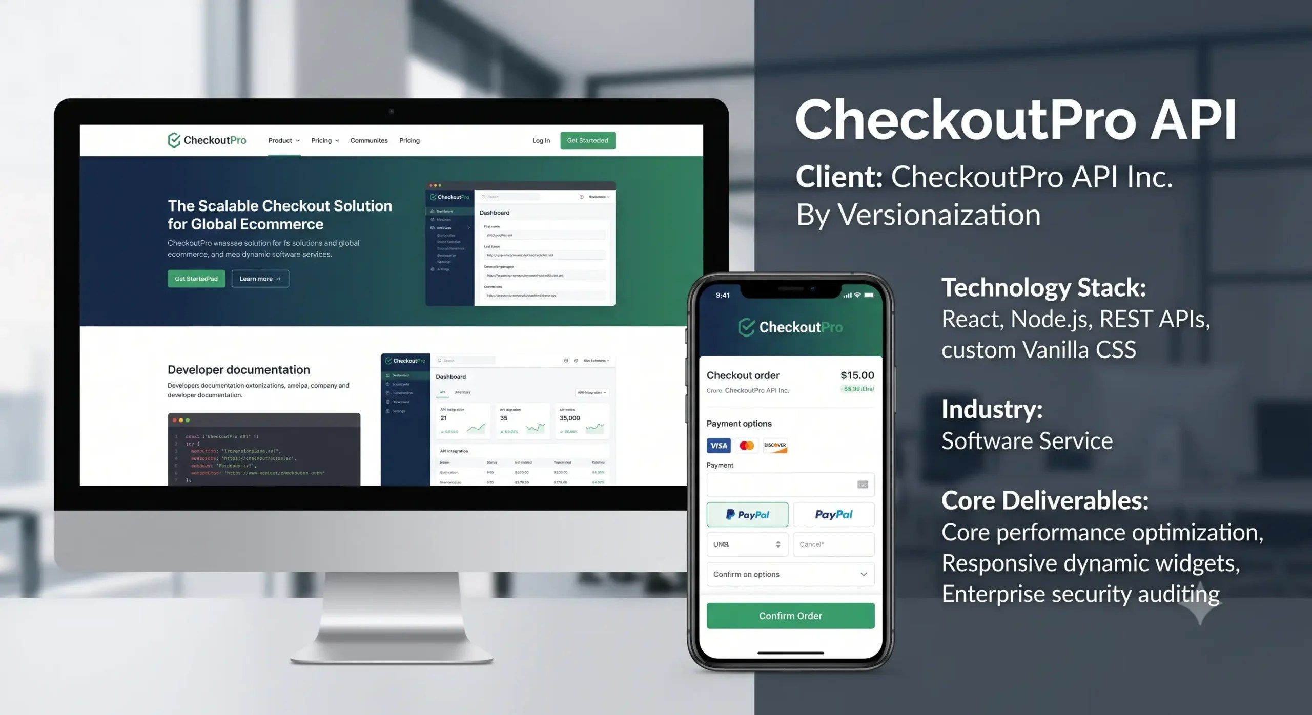 CheckoutPro API: Multi-Currency Payment Orchestration API