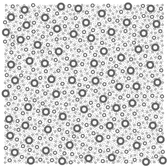 Variable Density Poisson Disk Sampler Vertex Fragment - Ultra HD Geometric Wallpaper - 8K