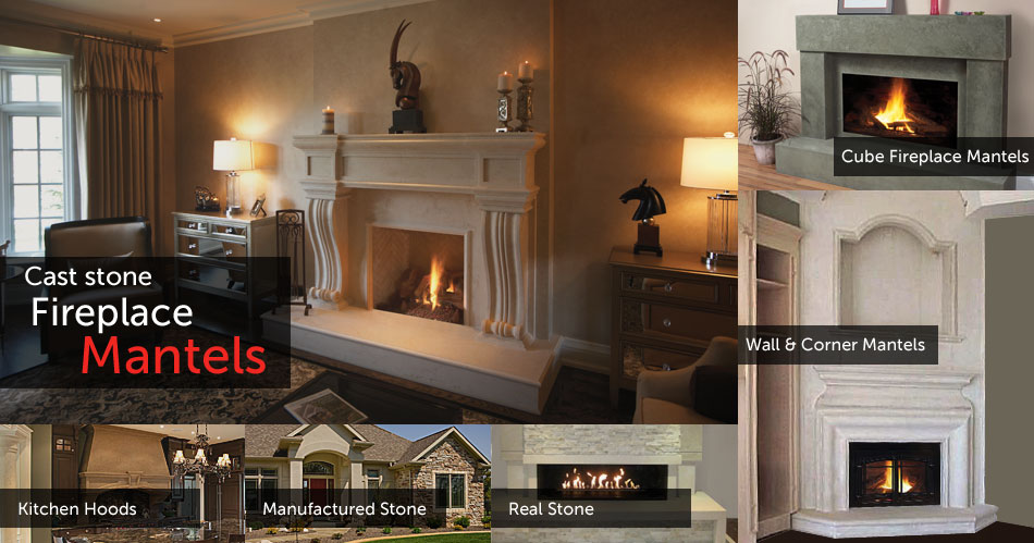 Cast Stone Fireplace Mantels Just Like Real Limestone