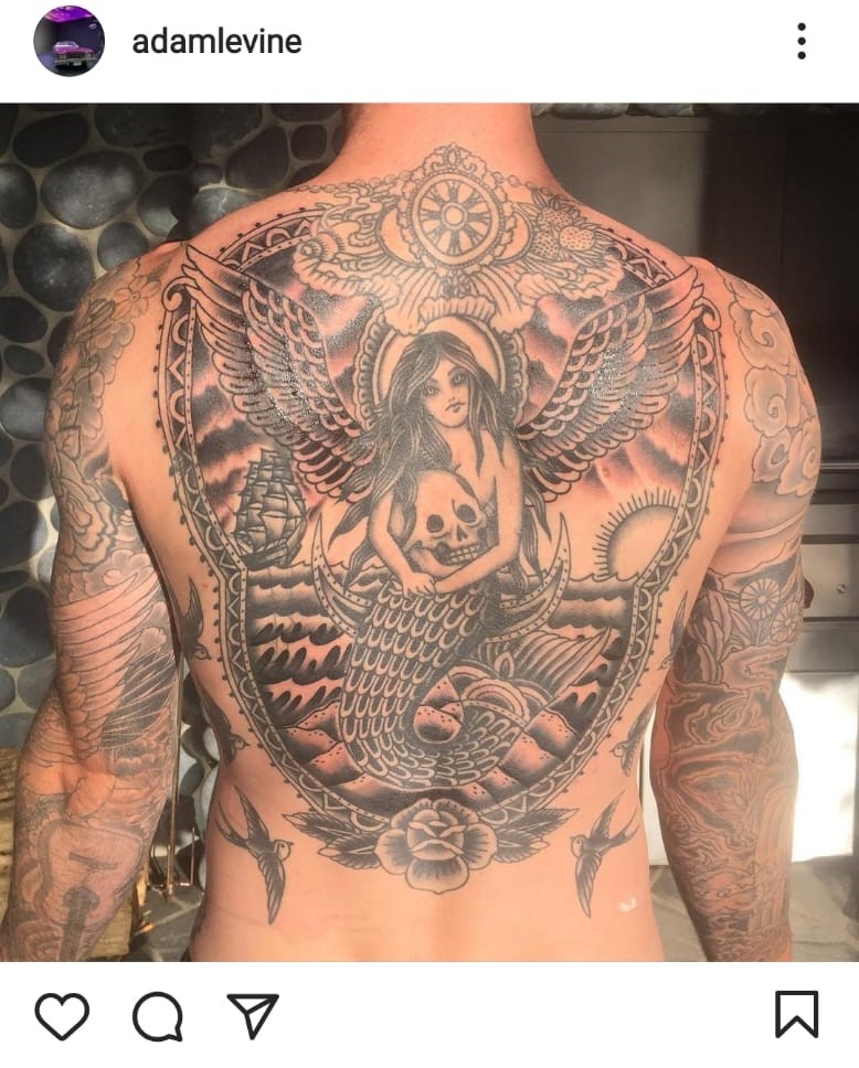 Adam Levine E Il Suo Nuovo Tatuaggio: 3 Giorni Per Realizzarlo (Video) 968_x_778_jpg