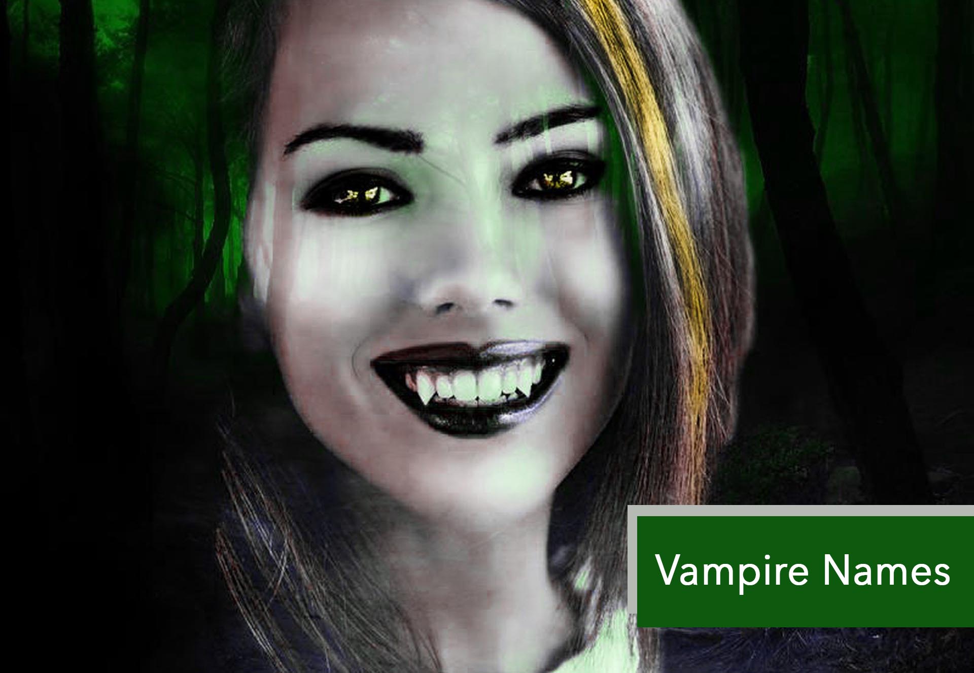 Vampire names