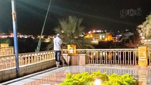 نظافة وتجميل المتنزهات السياحية بأسوان استعدادا لاحتفالات رأس السنة (صور)