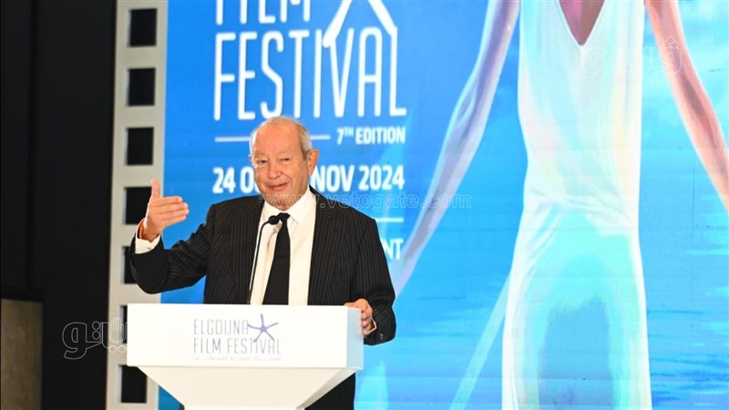 نجيب ساويرس: السينما تعبر عن المعاناة الإنسانية&nbsp;ونسعى للتجرد من السياسة (صور)