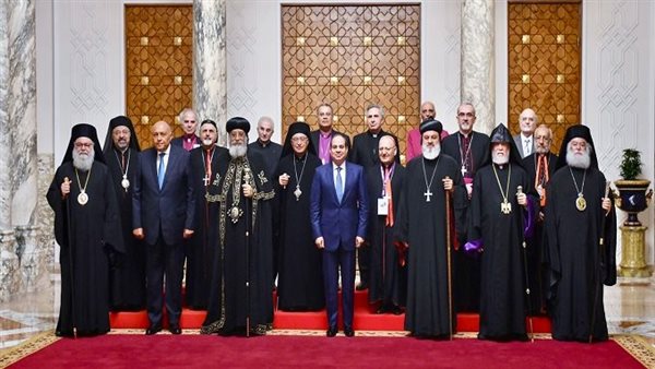 8 سنوات إنجازات.. السيسي يقود جهود ترسيخ قيم المواطنة والتسامح وإحياء العمل الوطني المشترك بين عنصري الأمة دون تمييز 8 سنوات إنجازات.. السيسي يقود جهود ترسيخ قيم المواطنة والتسامح وإحياء العمل الوطني المشترك بين عنصري الأمة دون تمييز