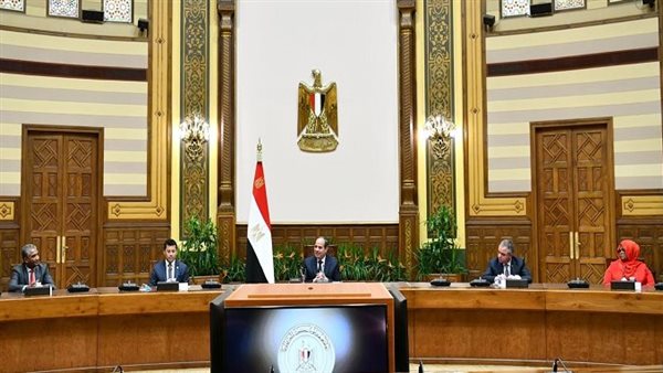 رسائل الرئيس السيسي لوزراء الشباب والرياضة العرب