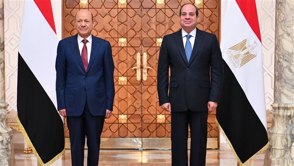 السيسي: أمن واستقرار اليمن يمثلان أهمية قصوى للأمن القومي المصري وذلك في إطار أمن المنطقة العربية البحر الأحمر