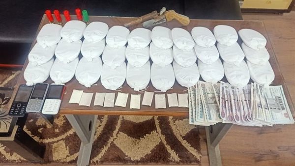 حبس 3 عناصر إجرامية ومصادرة كميات من مخدر الحشيش بالإسكندرية 