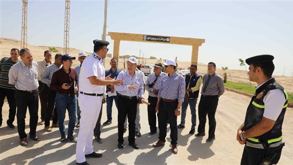 محافظ المنيا يتفقد اللمسات النهائية لتطوير مسار العائلة المقدسة بدير جبل الطير