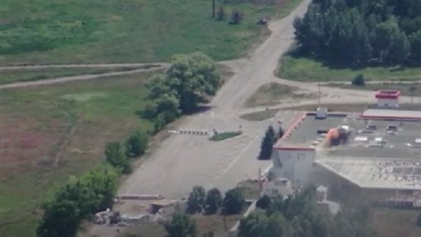 أوكرانيا تنشر فيديو لتدمير مركز الحرب الإلكترونية الروسي في خاركيف