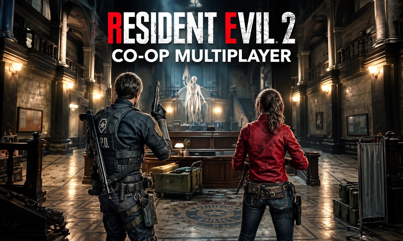 مود Resident Evil 2 Remake Local Couch Co-op