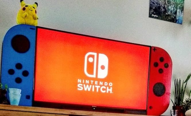جهاز نينتيندو سويتش عملاق