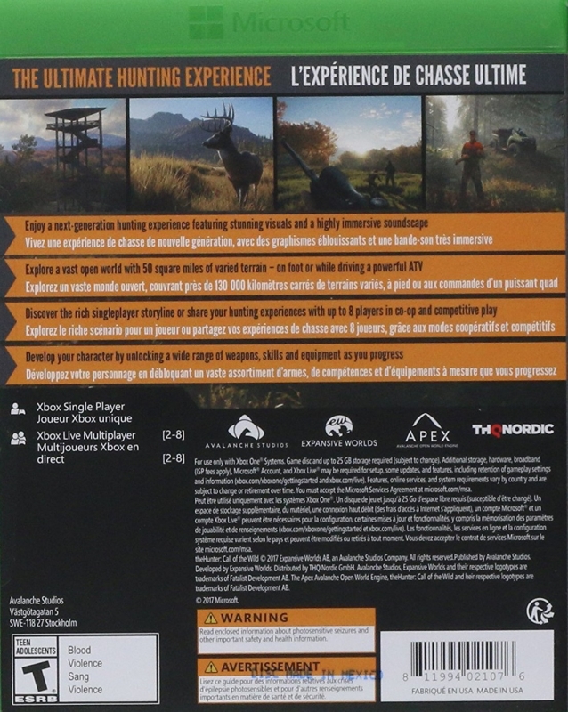 Thehunter Call Of The Wild Cheats And Codes On Xbox One X1 Cheats Co Call of The Wild Trainer.